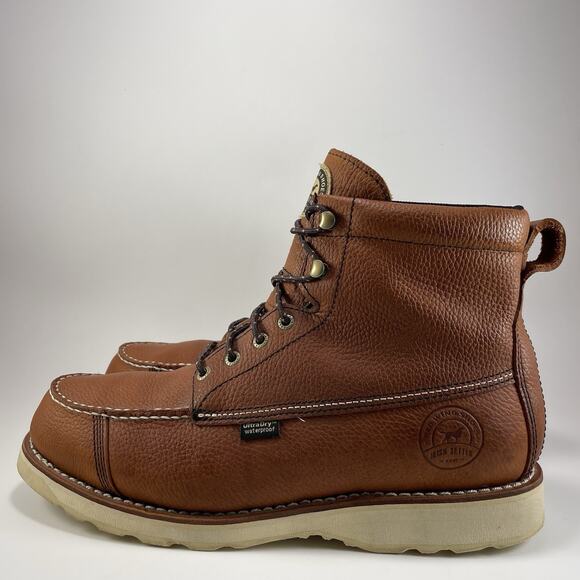 Red Wing 838 Irish Setter 7" Mens Boots 13 B Wingshooter Ultra Dry Waterproof - Picture 3 of 11